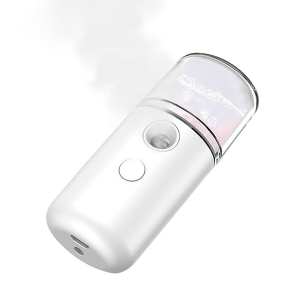Humidificador de niebla Nano Facial Mister 30mL Humidificador facial Portátil Mist Cool Cool Steamer Facial SPA Hidratante Hidratante Pulverizador facial USB recargable Handy Mist Sprayer Maboto Humidificador de niebla