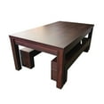 thumbnail image 3 of Pool Table 7 feet Convertible into Table with Benches – Rich Green, 3 of 5