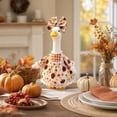 thumbnail image 5 of Thanksgiving Porch Goose Outfit for 23 Inch Decorative Porch Goose Pumpkin Harvest Fall Costume Matching Bow Autumn Farmhouse Garden Yard Decor, 5 of 5