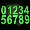 thumbnail image 4 of Joernso 5 Sheets 2/3/4-Inch Reflective Mailbox Number Sticker 0 to 9 Waterproof Die-cut Self Adhesive Vinyl Modern House Number Decal Window Door Decoration, 4 of 7