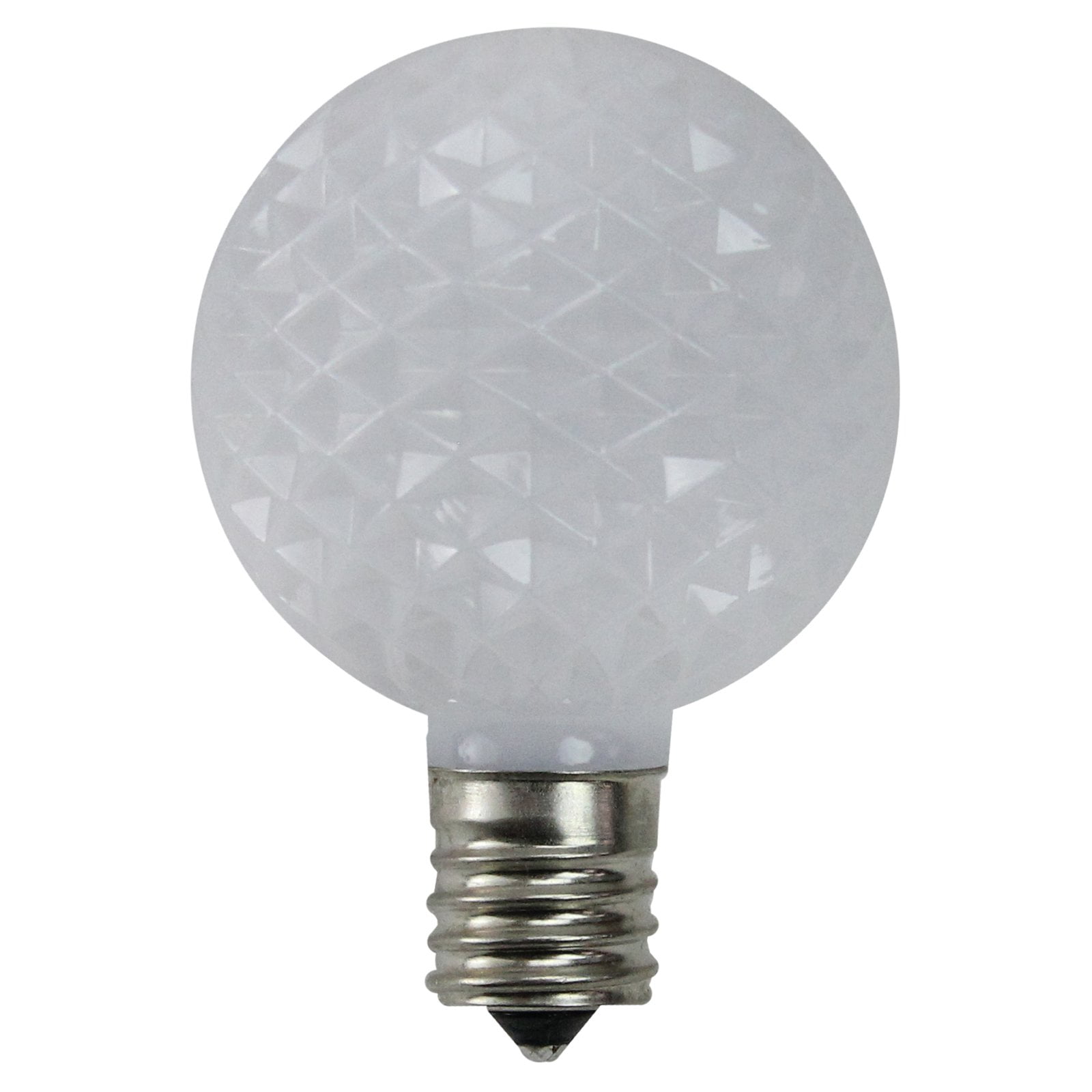 25 ct. Faceted LED G50 Christmas Replacement Bulbs