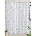 thumbnail image 5 of Blue Easter Living Room Curtains 2 Panel, Watercolor Spring Bunny Eggs Flowers Cafe Window Treatment, Extra Long Farmhouse Bedroom Bathroom Kitchen Curtains Drapes 104"x72", 5 of 6