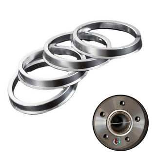 Unique Bargains Aluminum Alloy Car Hub Centric Rings Wheel Bore Spacer  Silver Tone 2.29 Id : Target