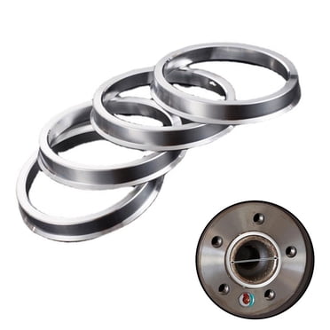 Wheel Hub Centric Rings Spacer Od=70.5Mm Id=66.1Mm - Aluminum Alloy-4Pcs