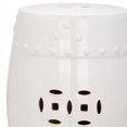 thumbnail image 2 of Safavieh Modern Ming Ceramic Garden Stool in Cream, 2 of 2
