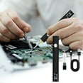 thumbnail image 3 of kayannuo 5 Pcs USB-C Soldering Iron Kit - 60W Adjustable Temperature with LED Display for Electronics Repair (510 Connector & 3 Tips Included), 3 of 5