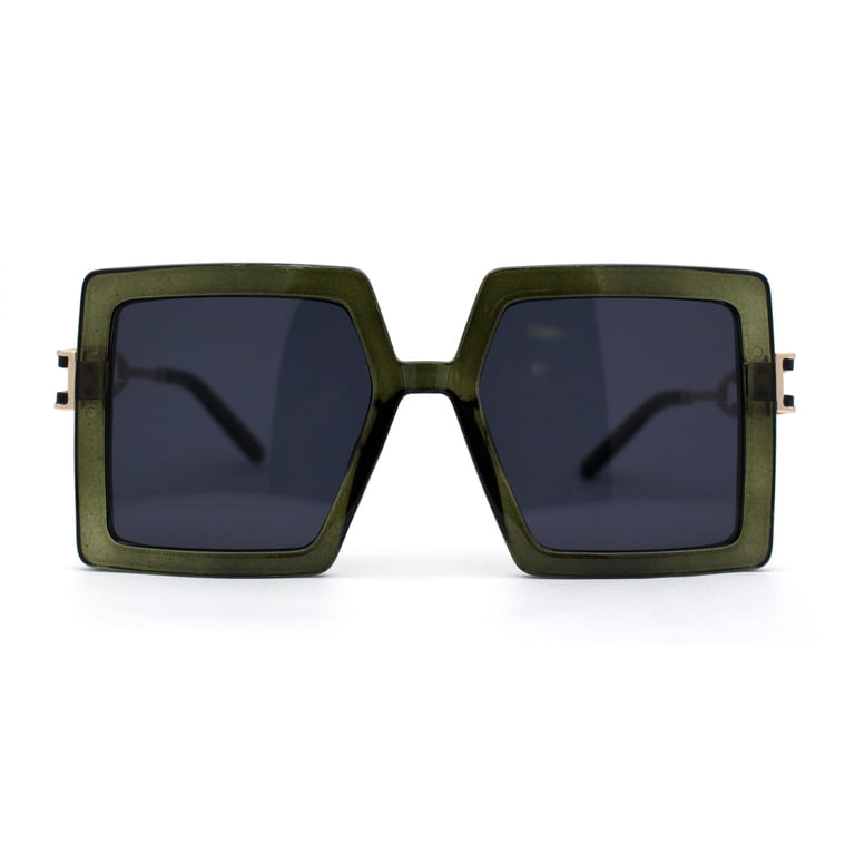 Womens Luxury Designer Square Butterfly Chic Sunglasses  display picture 1