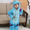 thumbnail image 4 of Pijamas para niños de 100CM, ropa de abrigo, servicio a domicilio para niños y niñas de dibujos animados- esquí esquí Gafas de esquí, 4 of 5