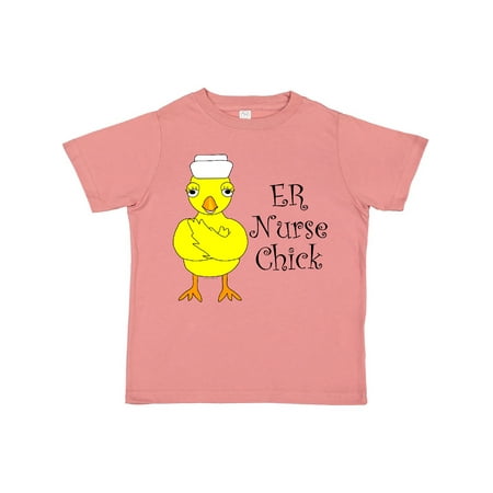 

Inktastic ER Nurse Chick Gift Toddler Boy or Toddler Girl T-Shirt
