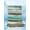 Teal, variant on Turquoise Brown Cooling Blanket, Lightweight Breathable Summer Throw Blanket with Double Sided Cold Effect,Watercolor Modern Abstract Striped Picnic Beach Blankets Bed Sheet for Hot Sleepers 30"x40"