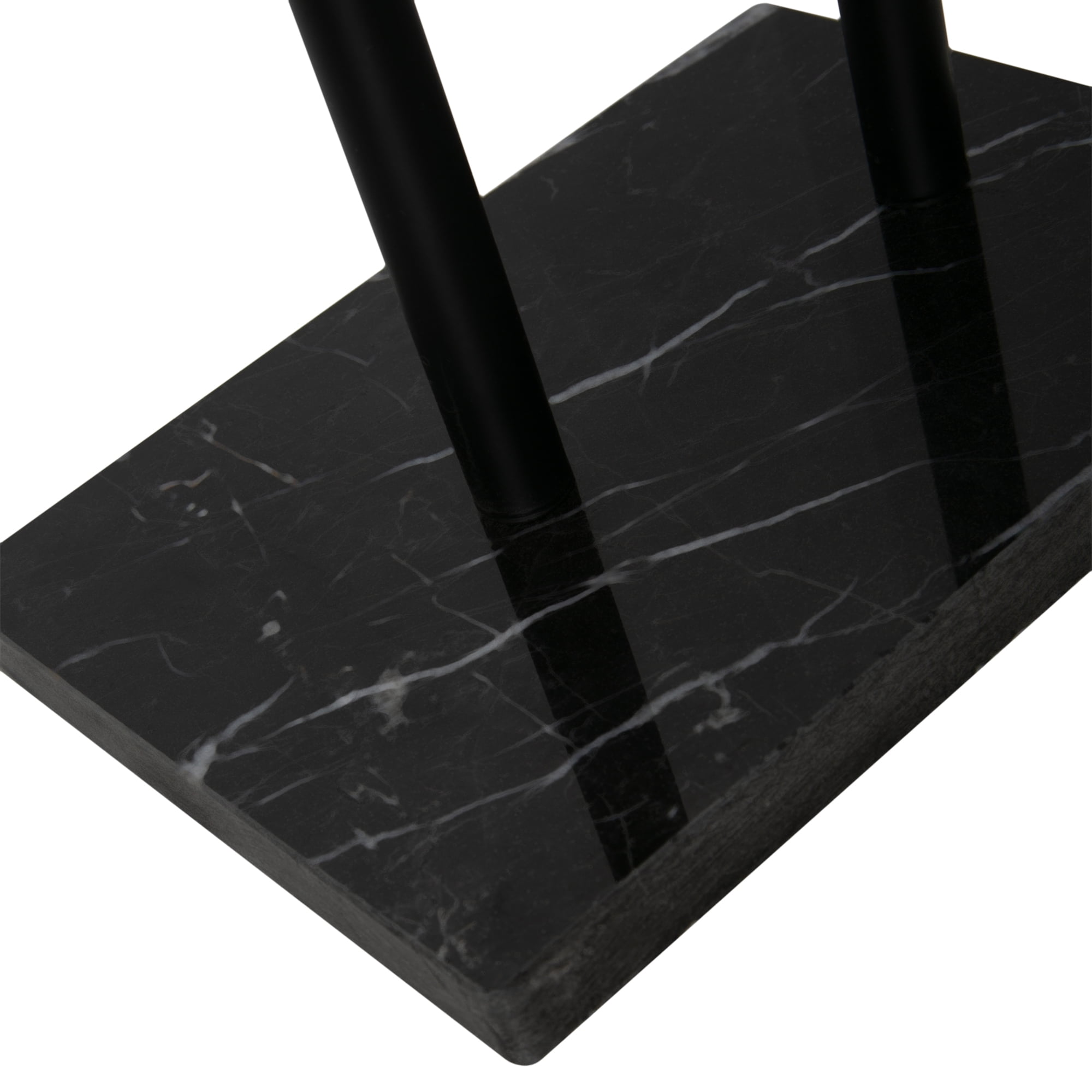Era Twain Levanto Freestanding Toilet Paper Holder, 7.875 x 23 in, Matte Black