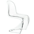 thumbnail image 2 of Lexmod Clear Slither Kids Chair, 2 of 2