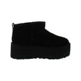 thumbnail image 2 of UGG Womens Classic Ultra Mini Platform Boots Black - 1135092-BLK BLACK, 2 of 3