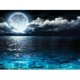 thumbnail image 1 of Cuadro de diamantes (DE1990) mosaico cuadrado 5D DIY Luna mar póster de diamantes de imitación 45x60cm Hugtrwg Para estrenar, 1 of 1