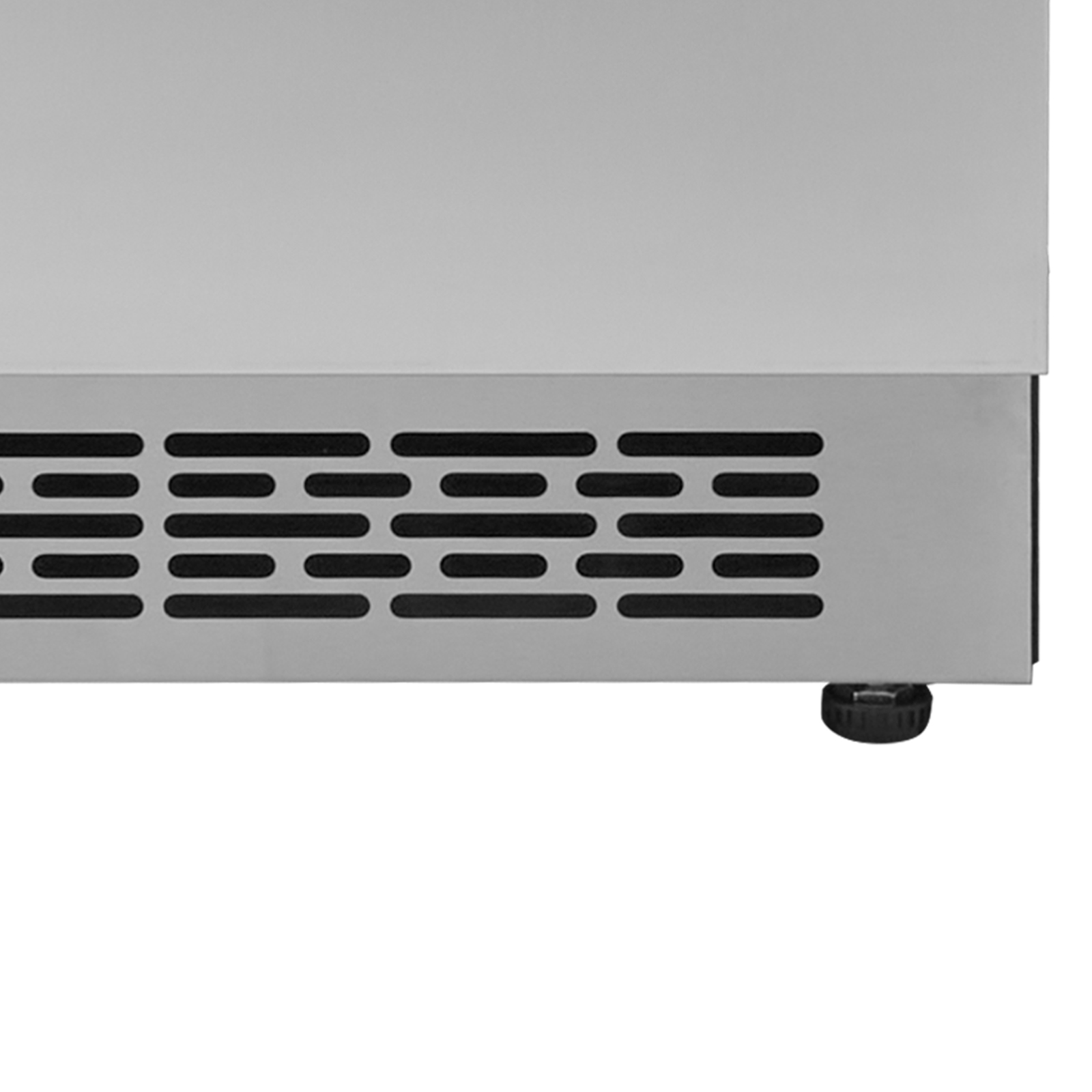 BENTISM Dual Drawer Refrigerator, Stainless Steel, 5.12 cu ft