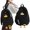 Black, variant on Corduroy Duck Backpack, Large Capacity Aesthetic Daypack for School, Travel & Daily Use