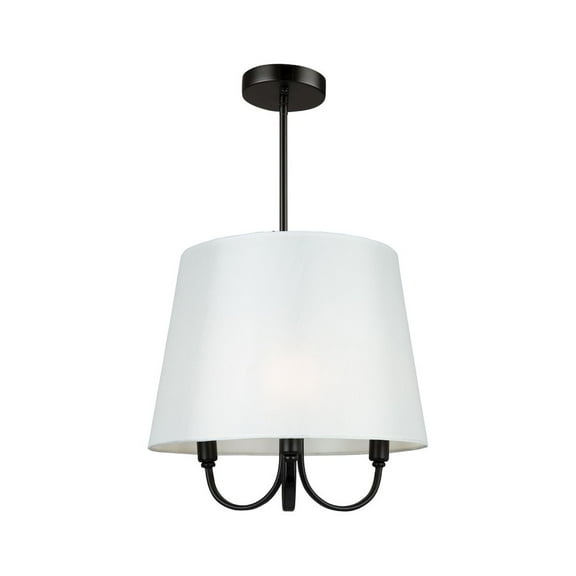 Artcraft Lighting Rhythm 3 Light Pendant Black