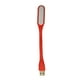 thumbnail image 2 of Lámpara de lámpara LED USB Flexible, de Lectura de lámpara Portátil de Flexible para Computadora Portátil, Computadora, Cuade rojo, 2 of 6