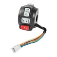 thumbnail image 1 of Interruptor de luz delantera para patinete eléctrico, interruptor de control de manillar resistente Izquierda, 1 of 8