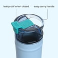thumbnail image 5 of Bubba Water Bottle, 24 Oz, Stainless Steel, Vacuum Insulated Leakproof, DualSip 2-Way Lid, Daydreamin', 5 of 10