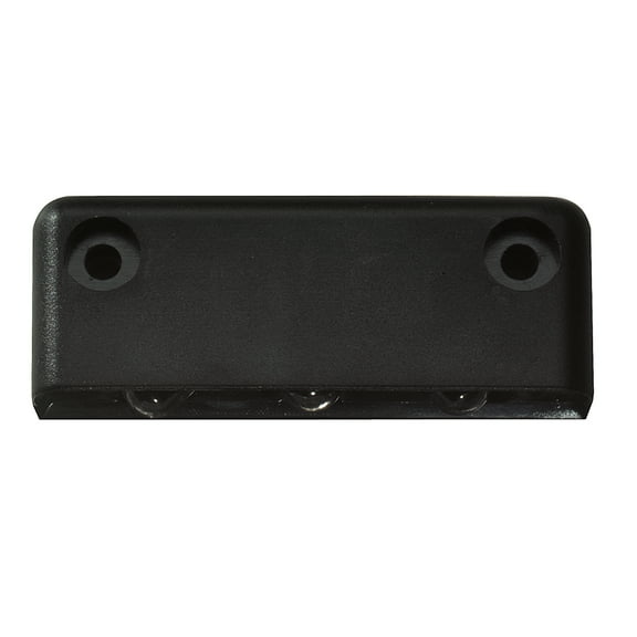 Innovative Lighting 003-4000-7 Surface-Mount 3 LED Step Light - Red LED with Black Case