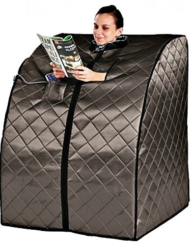 Sauna Portable Infrared FAR Carbon Fiber Panels Wired Remote Control Max Heat 140 Degrees... by Rejuvenator Portable Sauna …