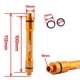 thumbnail image 5 of Bicicleta de Montaña Bicicleta de 15 Mm a 9 Mm a Través de de Liberación Rápida Hub Adaptador de de Conversión Oro Soledad Adaptador de cubo de bicicleta a través del eje, 5 of 10