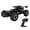 Black, variant on 1:16 4WD RC Monster Truck, High-Speed Alloy Remote Control Car with 2.4GHz Control, Proportional Steering, Spring Suspension, LED Headlights, All-Terrain Off-Road Design