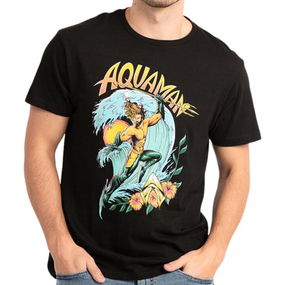 DC Aquaman Men's Official Graphic T-Shirt [Brand New]