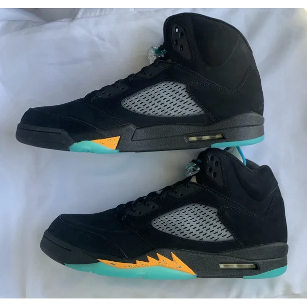 Ni - ke Air Jordan 5 Retro Men's US Size-17 (DD0587 047) Black Aquatone