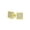 Gold-Tone, variant on Bling Jewelry Mens Hip Hop Square CZ Stud Earrings for Men Gold Plated Sterling Silver