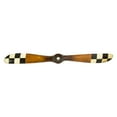 thumbnail image 2 of Biplane #1 Red & White Stripes Wooden Propeller 47" Airplane Aircraft Decor, 2 of 2