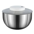 thumbnail image 1 of Centrifugadora de ensaladas eléctrica grande de acero inoxidable de 4500 ml, eficiente para secar verduras de hoja y frutas., 1 of 14