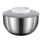 thumbnail image 1 of Ensaladera eléctrica grande de acero inoxidable, 4500ml de eficiencia, para secar verduras de hoja y frutas, 1 of 10