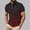 Red, variant on VgaVtl Summer Men's Polo Big and Tall Short Sleeve Vacation Casual Striped Button Mens Shirts Collared