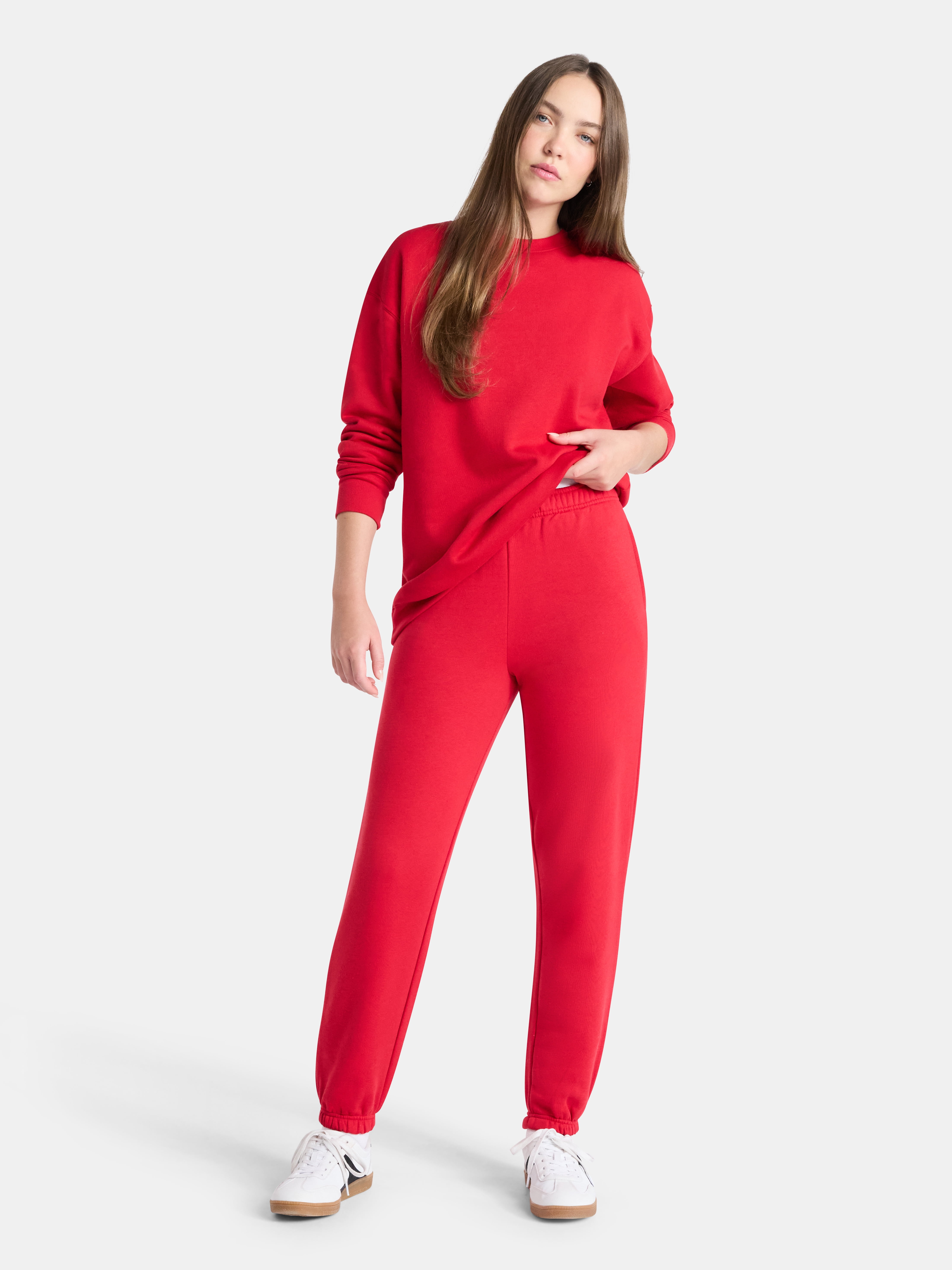 No Boundaries Fleece Joggers, 26.5", 28.5'', 30.5" Inseams, Women's & Women's Plus XXS-4X