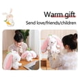 thumbnail image 3 of Easter Stuffed Bunny Doll Pillow Floppy Cute Rabbit With Carrot/strawberry Shaped Soft Plush Hugging Toy Gift, 3 of 4