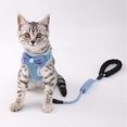 thumbnail image 4 of Cat Harness And Lead Set Escape Proof, Adjustable Soft Kittens Vest Strip, Vest Harness Breathable, 4 of 5
