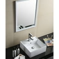 thumbnail image 4 of Fine Fixtures  Vitreous China White Square Modern Vessel Bathroom Sink, 4 of 4