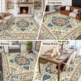 thumbnail image 5 of 5'x8' Area Rugs, Southwestern Indoor Outdoor Area Rug for Living Room Bedroom, Heritage Antique Boho-Chic Country Washable Bathroom Rugs Kitchen Floor Carpet Mats Home Decor Aesthetic, 5 of 8
