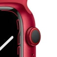 thumbnail image 3 of Restored Apple Watch Series 7 (GPS, 41mm) Red Aluminum Case with Red Sport Band - Very Good (Refurbished), 3 of 3