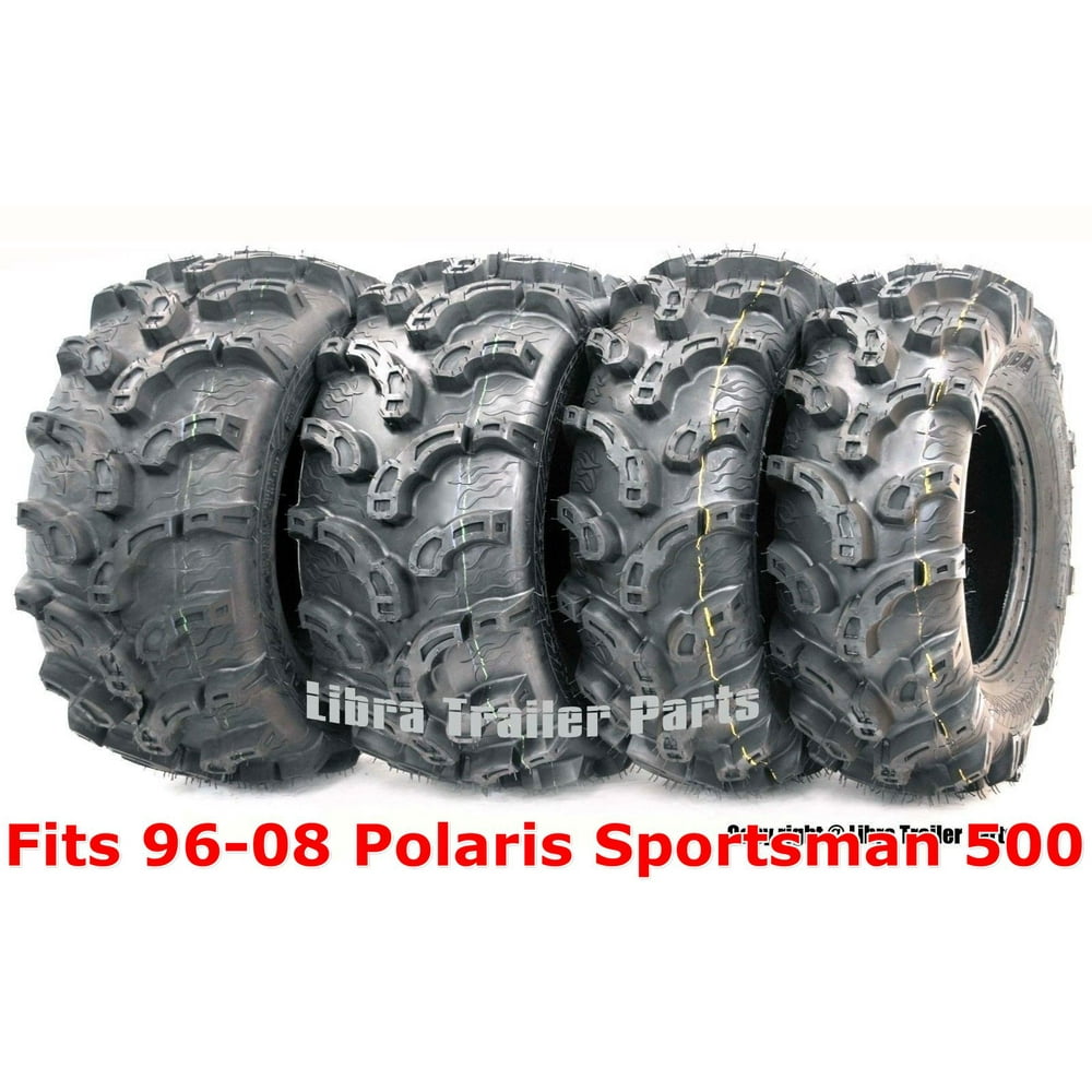 9608 Polaris Sportsman 500 Full Set ATV tires 25x812 & 25x1110
