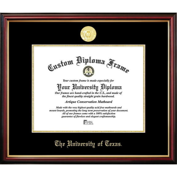 UT, Austin Petite Diploma Frame
