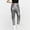 Silver, variant on Juslio Girls Pants Casual Solid Thin Light Patch Leggings Elastic Slim Black