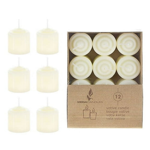 Synergy Retail Group Mega Votive Candle (Set of 12)