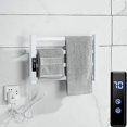 thumbnail image 4 of Toallero eléctrico de aluminio shaofei para baño 45-70 Calentador de toallas y porta toallas blanco, 4 of 5