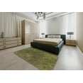thumbnail image 5 of Ahgly Company Machine Washable Indoor Rectangle Transitional Brass Green Area Rugs, 2' x 5', 5 of 7