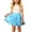 R41-Blue, variant on RMGVDSD Girls Easter Skirts Toddler Girls Tutu Skirt Layered Rainbow Tulle Skirt Little Kids Elastic Waist Birthday Party Dance Skirts 7-8 Years