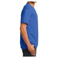 thumbnail image 3 of Yellow Rooster Men's Core Cotton V-Neck T-Shirts Royal 4XL, 3 of 6