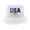 White, variant on yunLCZ American Flag Hat July 4 Independence Day American Honors Bucket Hat Adult Unisex Fishing Sun Hat Black for Men Women